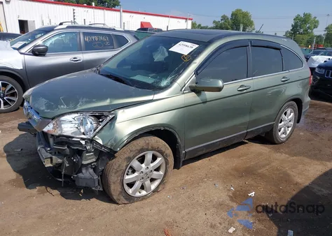 2008 Honda Cr-V Ex-L z USA, uszkodzony, nr VIN 5J6RE48748L032942